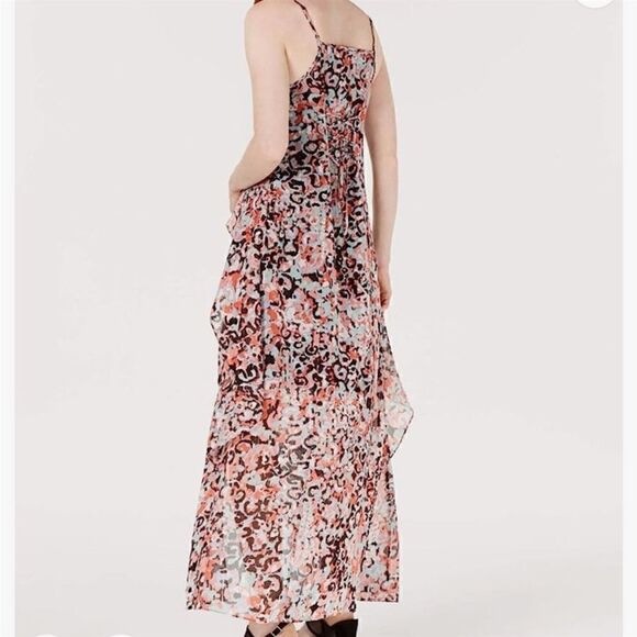 Bar III Printed Ruffled Maxi Dress - Picture 2 of 15